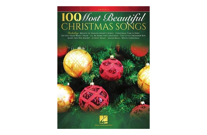 - No brand 100 Most Beautiful Christmas Songs Ukulele