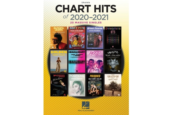 Chart Hits of 2020-2021: Ukulele