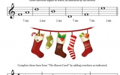 - No brand Christmas Carols Music Activity Book