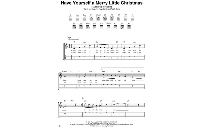 - No brand Christmas Melodies for Ukulele