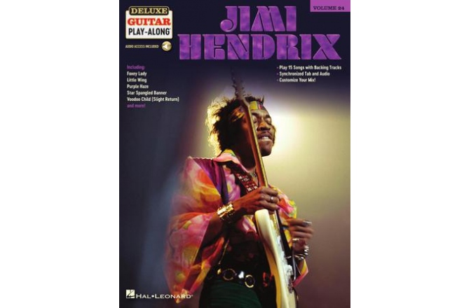 - No brand Jimi Hendrix Deluxe Play Along Volume 24