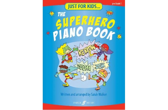 - No brand Just for Kids The Superhero Piano Book