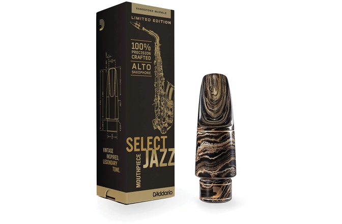  Muştiuc Saxofon Alto Daddario Woodwinds Select Jazz Marble Alto Saxophone Mouthpiece D5M-MB