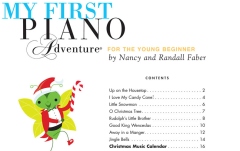 - No brand My First Piano Adventure Christmas - Book A Piano