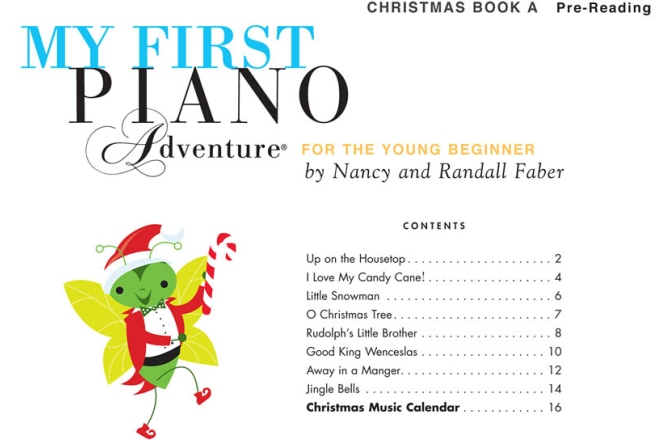 - No brand My First Piano Adventure Christmas - Book A Piano