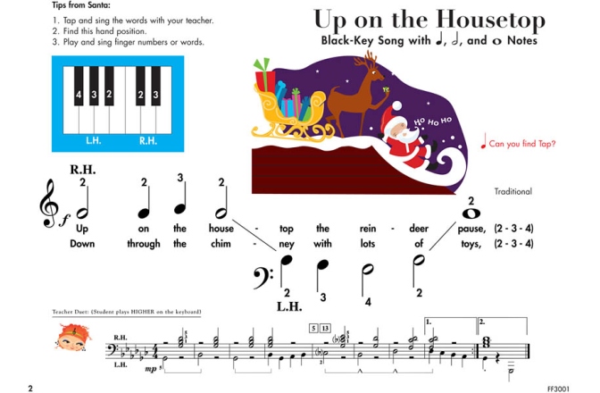 - No brand My First Piano Adventure Christmas - Book A Piano