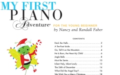 - No brand My First Piano Adventure Christmas - Book B