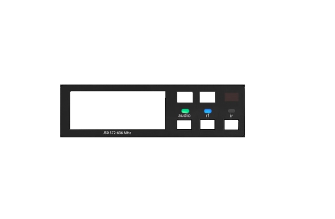  Ramă panou control  Shure Assy Button Frame QLXD RX
