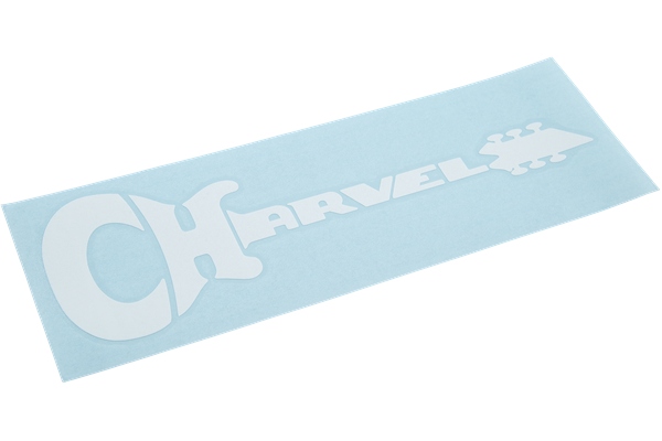 Charvel Die-Cut Sticker White