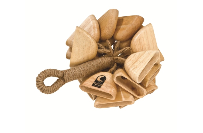  Wooden pod rattle on string set 2 Toca Efecte sunet Wooden pod rattle on string set 2