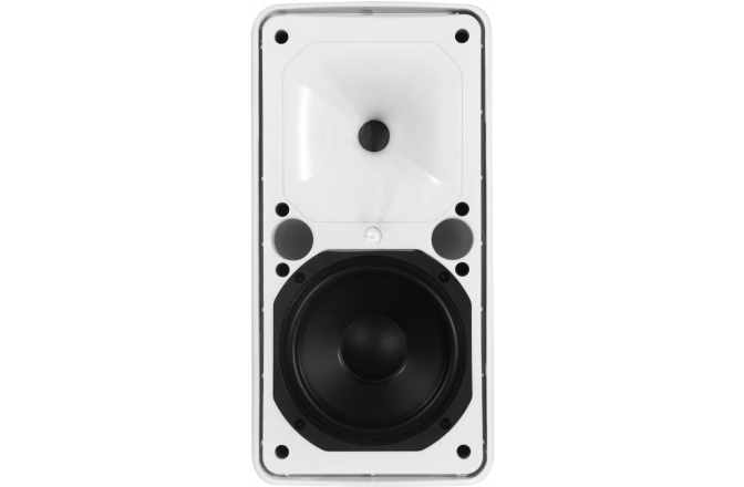2 difuzoare de perete rezistente la intemperii de 6 Omnitronic ODP-206 Installation Speaker 16 ohms white 2x
