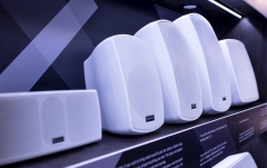 2 difuzoare rezistente la intemperii cu suport Omnitronic OD-6 Wall Speaker 8Ohm white 2x