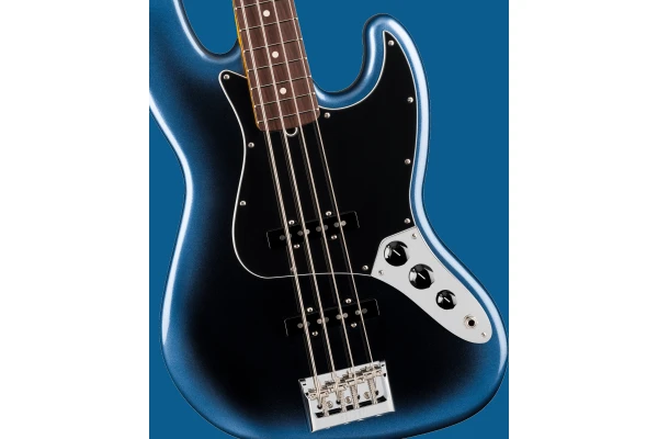 Fender American Professional Jazz Bass Rosewood Fingerboard Dark Night — 3