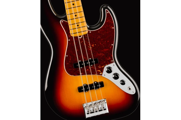 Fender American Professional Jazz Bass Maple Fingerboard 3-Color Sunburst — 3