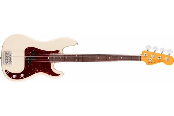Fender American Professional Precision Bass Rosewood Fingerboard Olympic White