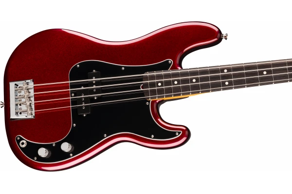 Fender American Professional Precision Bass Rosewood Fingerboard Oxblood — 4