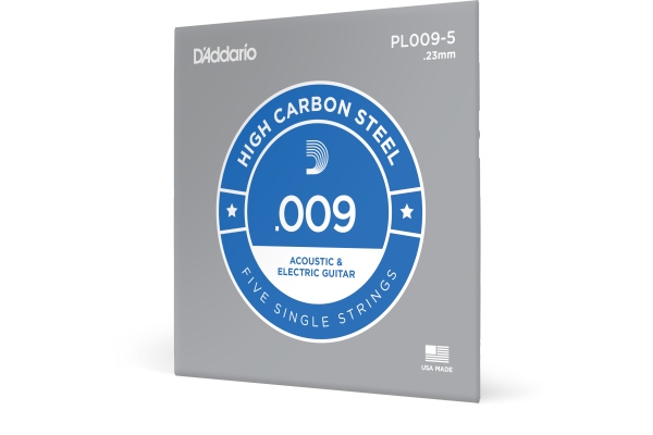 PL009-5 Plain Steel 009 5-pack