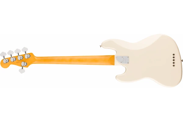 Fender American Professional Jazz Bass V Rosewood Fingerboard Olympic White — 2