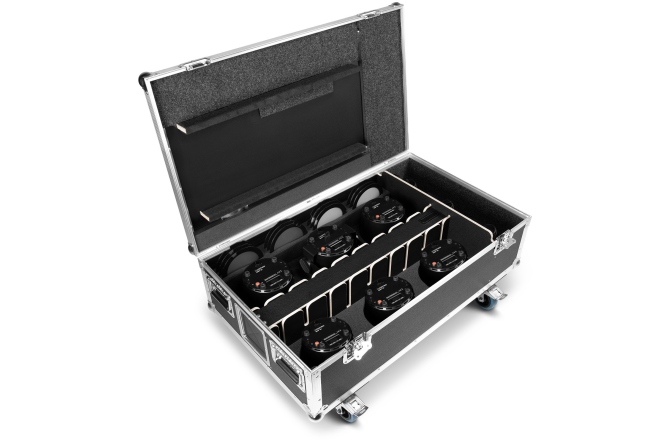 6 x CLDROPB4 în carcasă de încărcare cu sursă de alimentare Cameo DROP B4 TOURING SET 2