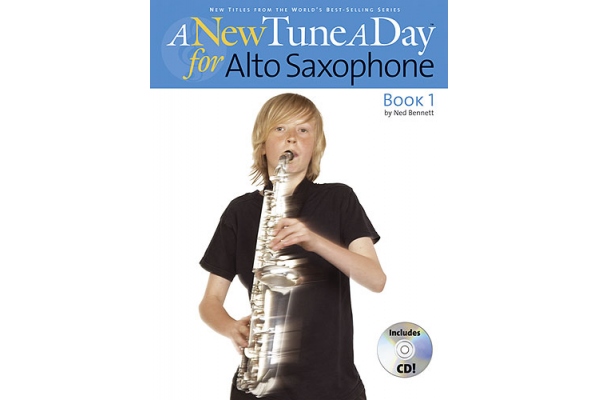 A NEW TUNE A DAY  ALTO SAXOPHONE   BOOK 1 (CD EDITION) ASAX BOOK/CD