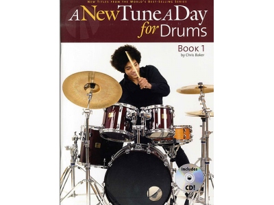 A NEW TUNE A DAY FOR DRUMS  BOOK ONE (BOOK AND CD) BOOK/CD