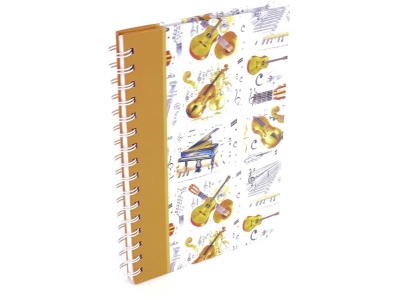 A5 Spiral Bound Lined Pages Notebook