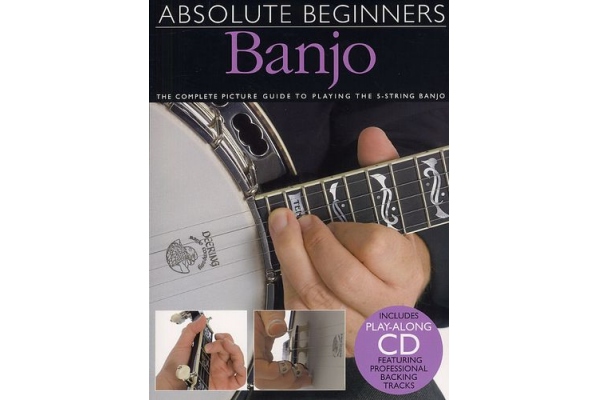 ABSOLUTE BEGINNERS BANJO BJO BOOK/CD