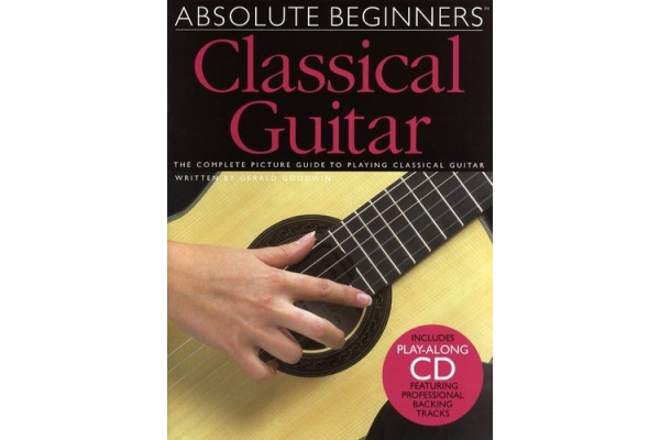 ABSOLUTE BEGINNERS CLASSICAL GUITAR GTR BOOK/CD