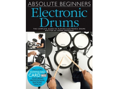 ABSOLUTE BEGINNERS ELECTRIC DRUMS BOOK & DOWNLOAD CARD