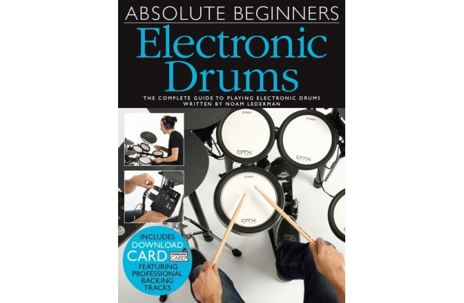 No brand ABSOLUTE BEGINNERS ELECTRIC DRUMS BOOK & DOWNLOAD CARD