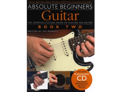 ABSOLUTE BEGINNERS GUITAR BOOK TWO GTR BOOK/CD