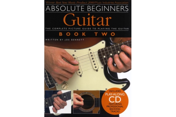 ABSOLUTE BEGINNERS GUITAR BOOK TWO GTR BOOK/CD