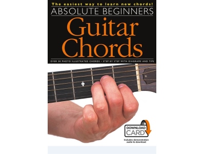 Absolute Beginners: Guitar Chords (Book/Download Card)