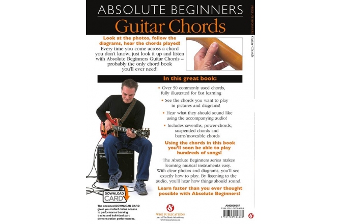 No brand Absolute Beginners: Guitar Chords (Book/Download Card)