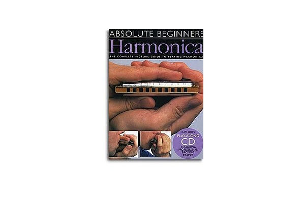 ABSOLUTE BEGINNERS HARMONICA HARM BOOK/CD