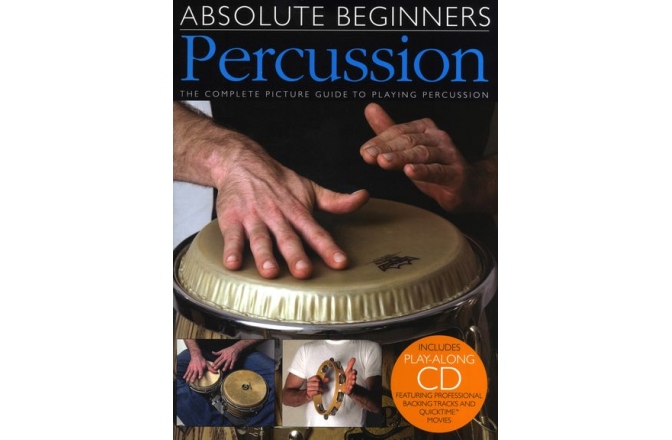 No brand ABSOLUTE BEGINNERS PERCUSSION PERC BOOK/CD
