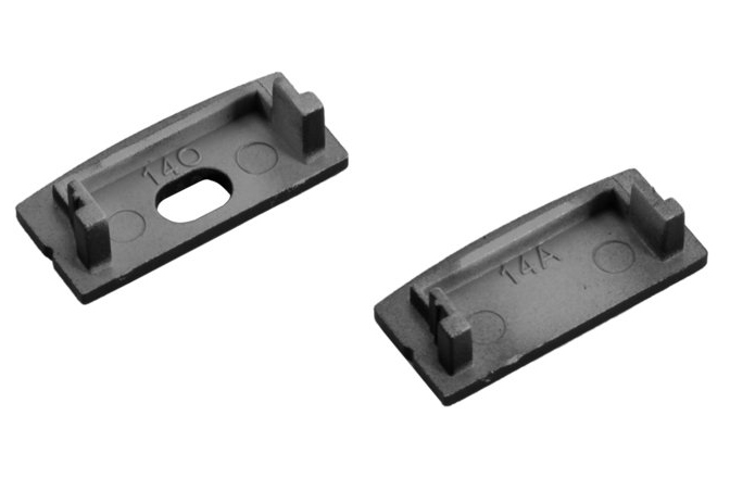 Accesorii Eurolite End Caps for U-Profil 20mm black