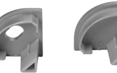 Accesoriu cornier Eurolite End Caps for Corner Profile silver