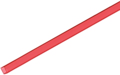 Accesoriu Eurolite Tubing 10x10mm red UV-active 2m