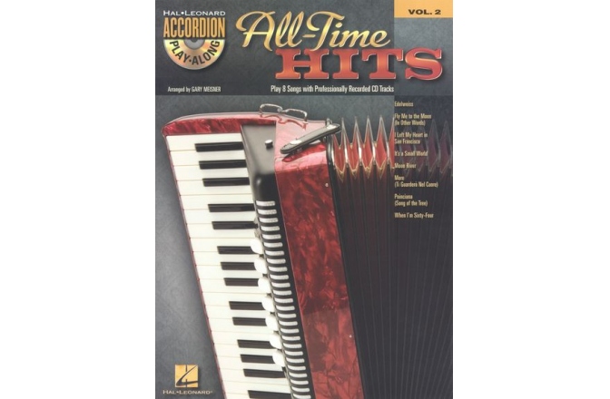No brand Accordion Play-Along Volume 2: All-Time Hits