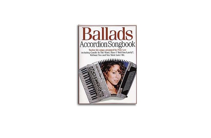 No brand Accordion Songbook Ballads