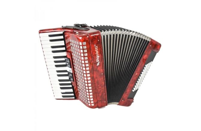 Acordeon acustic Rigoletti Agiato 60 Red