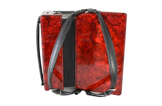 Acordeon acustic Rigoletti Agiato 60 Red