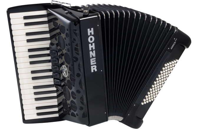 Acordeon Hohner Amica Forte IV 120 BK