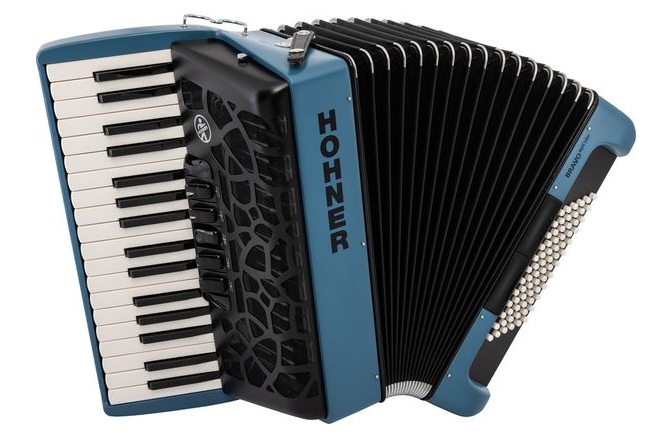 Acordeon Hohner Bravo III 72 myColor Water Dark Blue