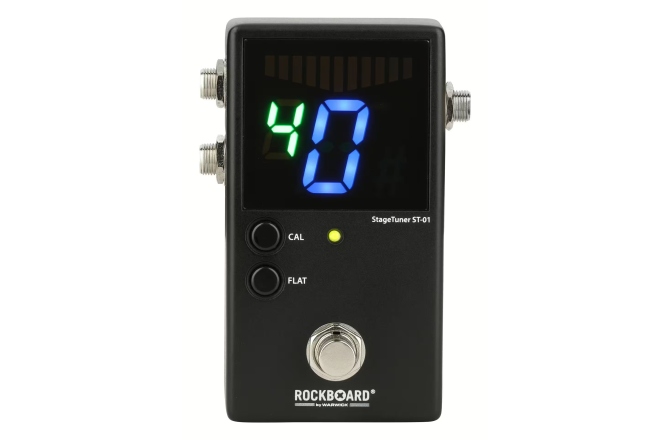 Acordor cromatic chitară RockBoard Stage Tuner ST-01 V2 Chromatic Pedal Tuner