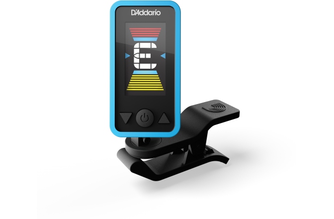 Acordor cromatic Daddario Eclipse Headstock Tuner Blue