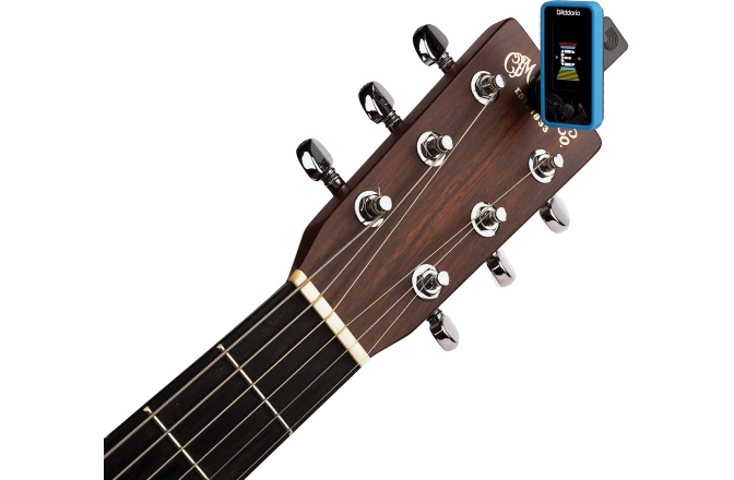 Acordor cromatic Daddario Eclipse Headstock Tuner Blue
