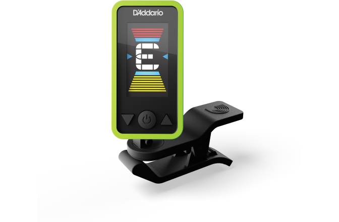 Acordor cromatic Daddario Eclipse Headstock Tuner Green