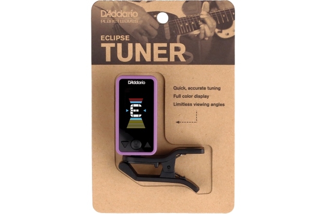 Acordor cromatic Daddario Eclipse Headstock Tuner Purple